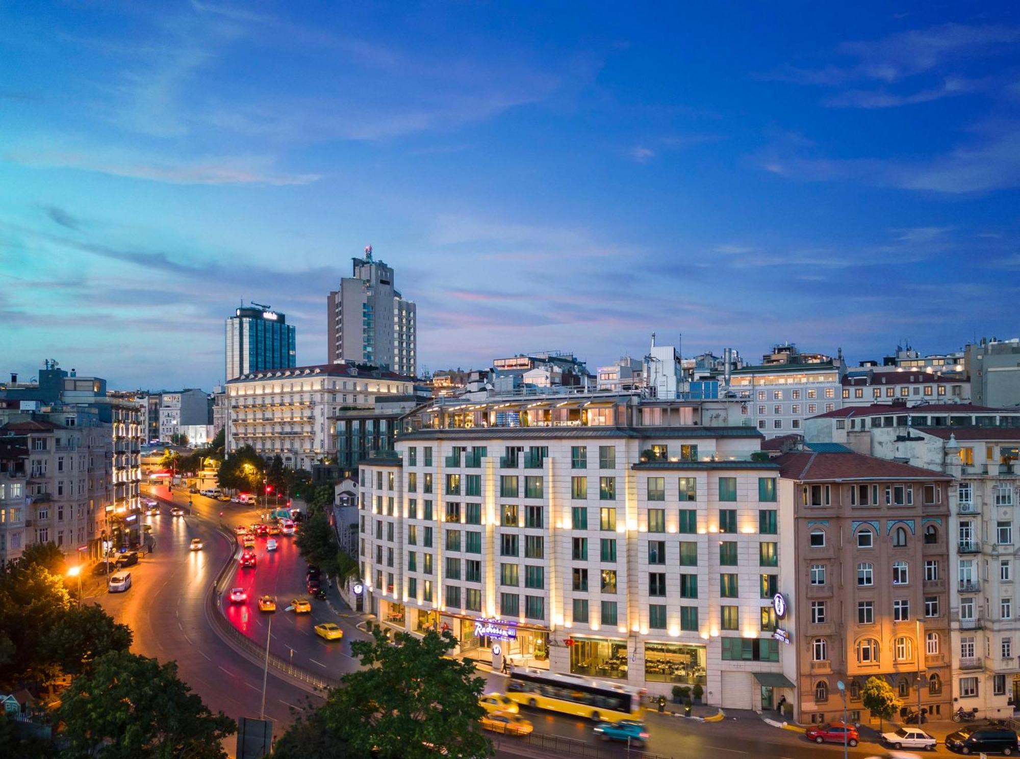 Radisson Blu Hotel Istanbul Pera Exterior foto